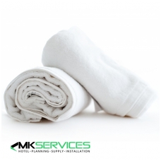 White facecloth towel 380g/m2