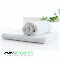 White facecloth towel 430g/m2