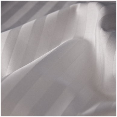 White Satin bedding / two parts