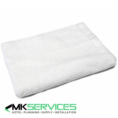 White facecloth towel 530g/m2