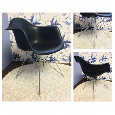 Dėvėta modernaus dizaino kėdė