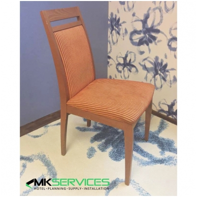 Dining chair red / orange 4