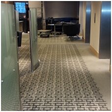 Hilton Frankfurt City Centre Executive Lounge a new carpeted floor resurfacing 11 and 12 floors Executive Lounge