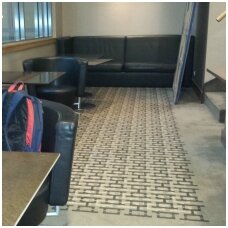 Hilton Frankfurt City Centre Executive Lounge a new carpeted floor resurfacing 11 and 12 floors Executive Lounge