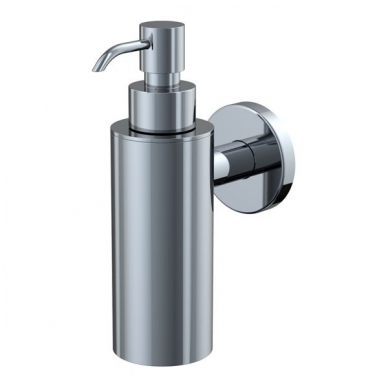 Liquid soap dispenser wall mounted 125ml, chrome