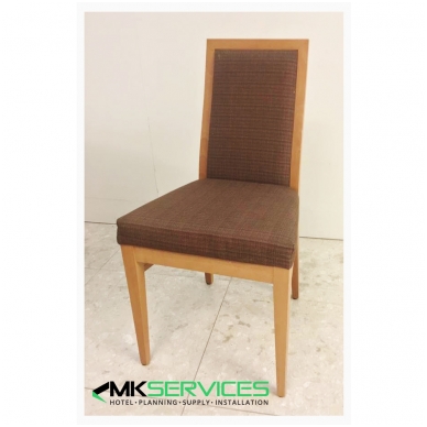 Brown dining chairs 3
